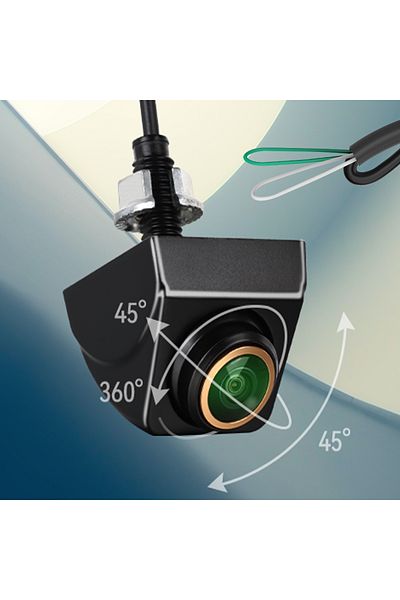 Choice Orange Car Front or Rear View Camera Wide Angle Reverse Parking Waterproof CCD Auto Backup Monitor U