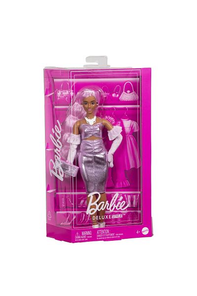 Barbie DELUXE STYLE BARBIE DOLL WITH PURPLE HAIR