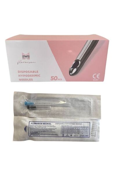 Floraison Medikal Dolgu Kanülü 23G 70mm 50 Adet