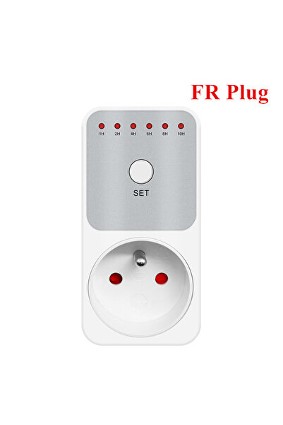 Choice FR Plug TM04 Electronic Timer LED 16A 1h-10h Countdown Timer Switch So...