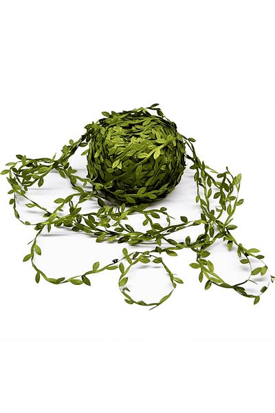 Choice 2pcs 10m 2Pcs 10m 10 Meter 2Pcs Silk Nature Green Artificial Leaf Leaves Vine Wedding Decor Foliage