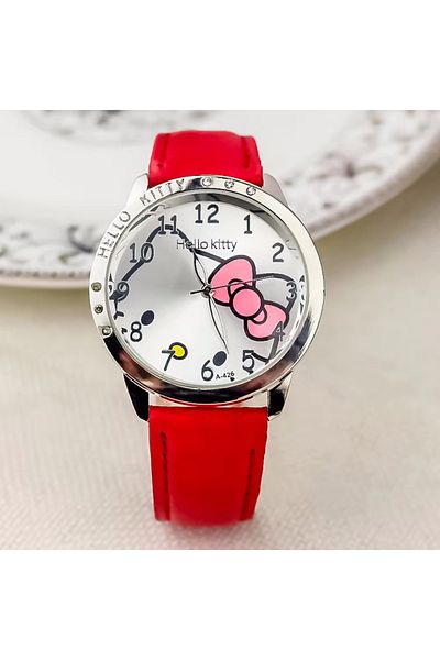 Miniso 6 Hello Kitty Sanrio Kids Quartz Watch Women Children Casual Waterproof Kawaii Cartoon Watches Fash.