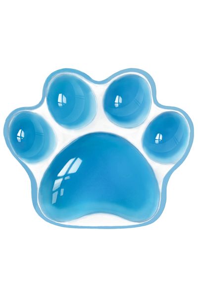 Choice 120x102x20mm Blue EXCO Ergonomic Silicone Mouse Wrist Rest Support Pad Cat Paw Hand Cushion Soft for