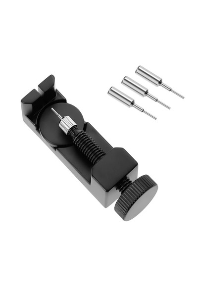 Choice3 مجموعة أدوات إصلاح وإزالة دبوس رابط حزام الساعة باللون الأسود لصانعي ...