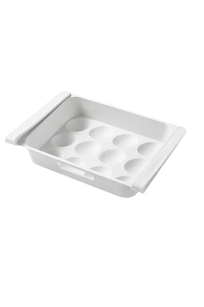 ABYZ Egg holder for refrigerator compartments Plastic White