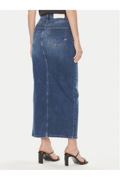 Vicolo Fustă din denim pentru femei DB5056 albastră