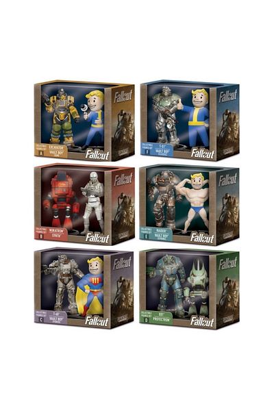 Fallout 4 Fallout Mini Figures 2-Pack 7 cm Assortment (6)