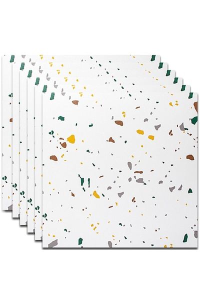 HOZRO Set 10 x Placi imitatie Marmura autoadezive HOZRO, Model premium, pentru pereti