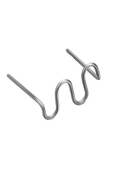 OEM Set of 500 Staples for Soldering Guns, for welding guns, repairs and plastic welding, 0.8 mm,