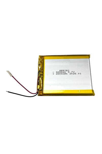 Sertec 505060 3.7V 2000mAh Li-Polymer Pil