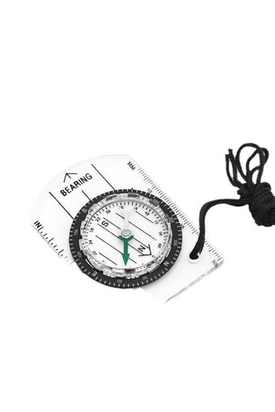 OEM Camping Compass, Multifunctional, 70 x 50 mm, Black