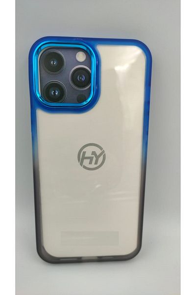 Generic Clear Soft Case Compatible with iPhone 11 with Gradient Color Contrast Edge Style