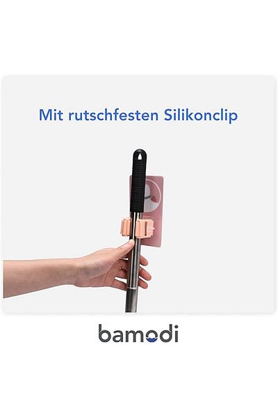 Bamodi Set de 3 cârlige de perete autoadezive Bamodi, silicon, multicolore