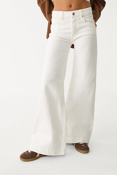 Stradivarius D71 Wide-leg flared comfort jeans