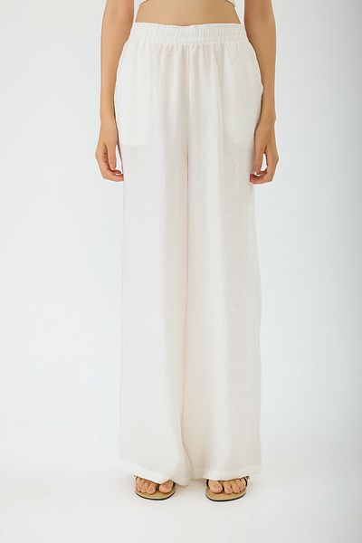 SEVİLEN Wide Leg Modal Trousers