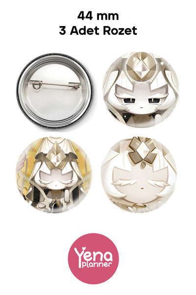 Yenaplanner Set de ornamente pentru geanta Cookie Run Kingdom