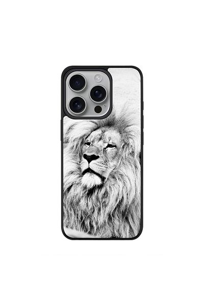 Stylizedd For iPhone 16 Pro Case [Compatible with MagSafe] Slim Magnetic Cover- WiseLion