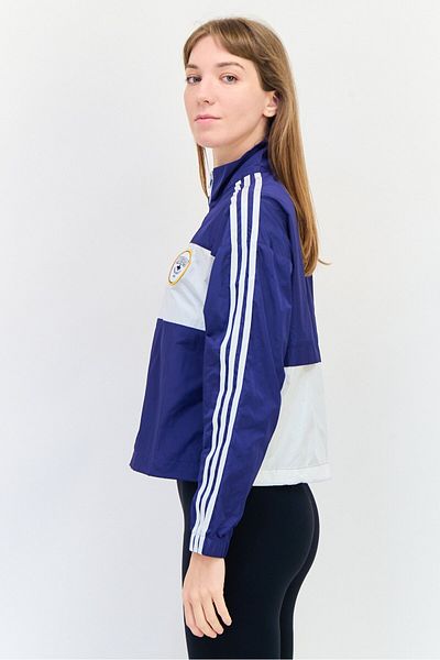 adidas Women Sportswear Fit Long Sleeves Running Jacket, Multicolor
