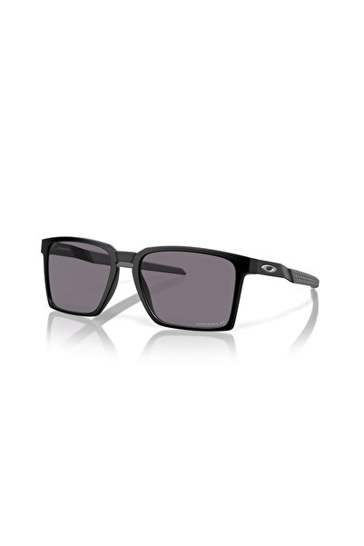 Oakley نظارات شمسية مستطيلة للجنسين - OO 9483 - مقاس العدسة: 56 مم - أسود ساتان