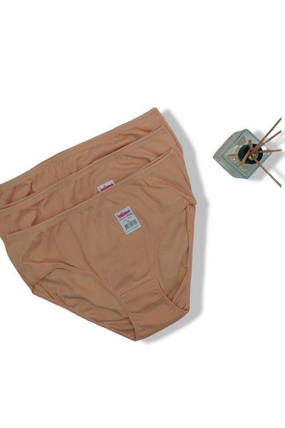 BEYAZTOPTAN 100% Cotton Women's Reported Bib 6-Piece High Waist Bato