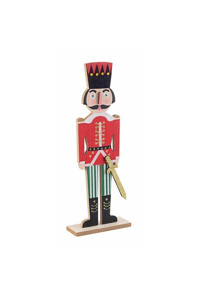 Bizzotto Figurine Nutcracker 13.5x5x36 cm