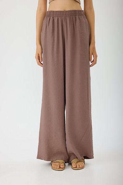 SEVİLEN Wide Leg Modal Trousers