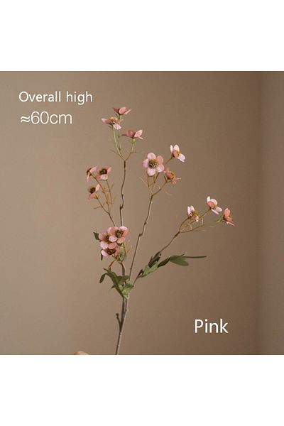 Choice 3PCS Pink Home Decoration Simulation Flowers, Dining Table And Living Room Artificial Flower Ornamen