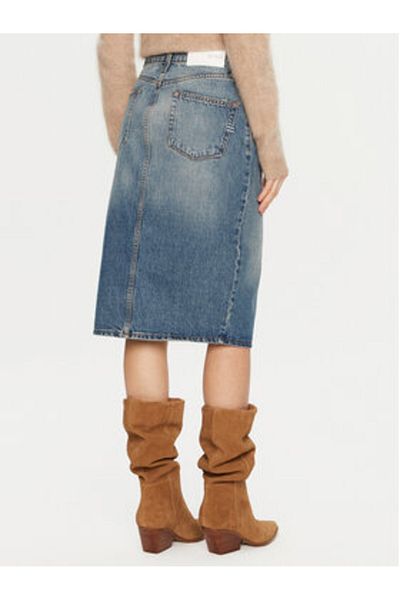 Vicolo Fustă din denim pentru femei DS0060 albastră