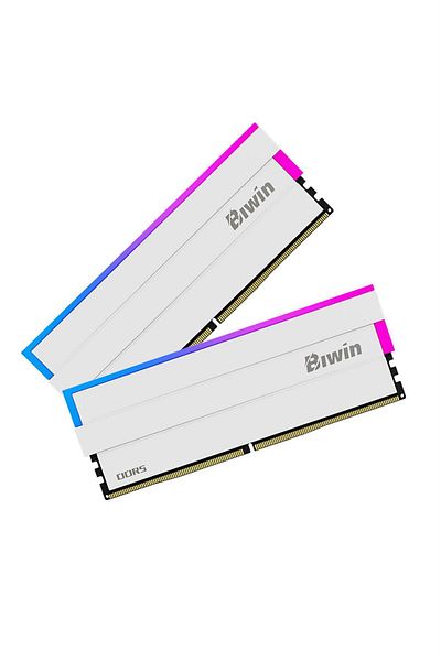 Biwin Dw100-Cw005 32Gb Ddr5 7200Mhz 2X16Gb Rgb Desktop Ram - White