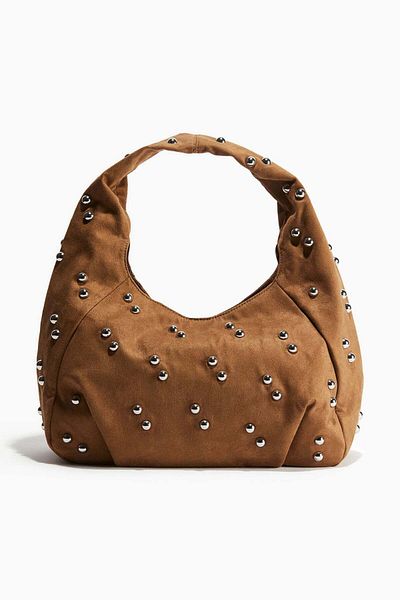 H&M Strud-decorated shoulder bag