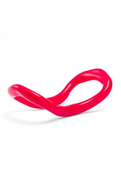 Ninth World Rose red Yoga Circle Pilates Stretch Ring Home Women Fitness Equipment Fascia Massage Body Workout E
