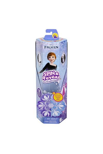 Frozen DISNEY FROZEN SPIN AND REVEAL ANNA DOLL