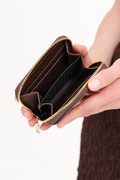 Addax Zippered Card Holder Wallet Czdn121-F6
