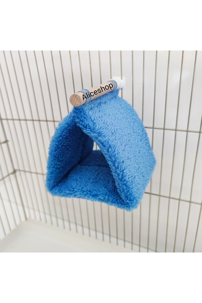 aliceshop Tent Bed Nest with Perches for Budgie Paradise Lovebird and Birds of All Sizes