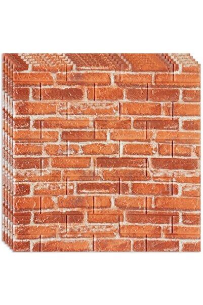 HOZRO Set of 20 x HOZRO self-adhesive 3D wallpaper, Brick imitation pattern, ...