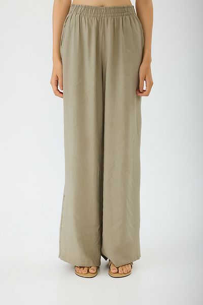 SEVİLEN Wide Leg Modal Trousers
