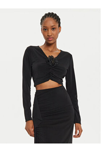 Vicolo Bluză de damă US0025 Negru