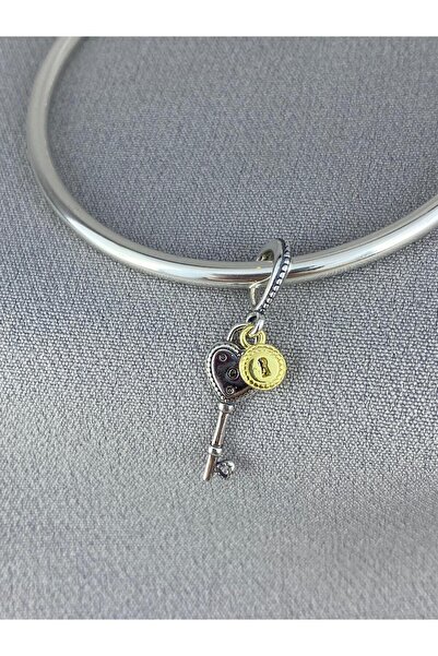 My Story Kalbimin Anahtarı Sallantılı Gümüş Charm