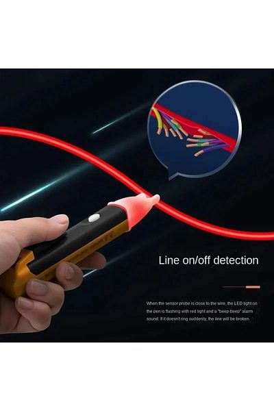 Choice Voltage Detection Pen Electric Indicator LCD Sensor Socket Wall Non-contact Ac Voltage Detector P...
