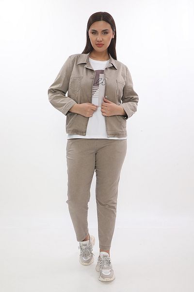 EXİTLİNE Women's Triple Suit Jacket Pants Tshirt