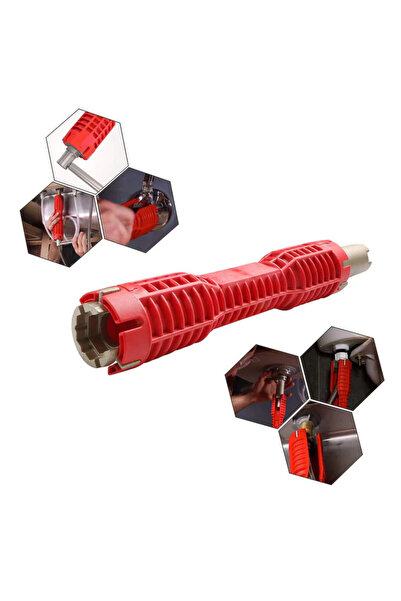 OEM Cheie multifuncțională pentru instalații sanitare, țevi de apă, 255 mm, r...