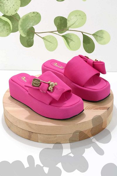 Bambi Fuchsia Women's Slippers K04835420617