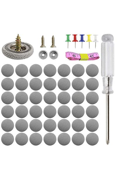 OEM Kit Of 70 Staples, For Car Roof Repair, Compatible With Audi, Opel, Bmw, Vw, Beige
