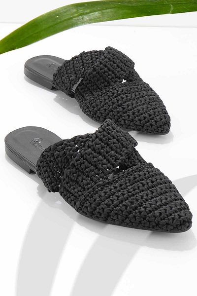 Bambi Black Women's Slippers K04666011816