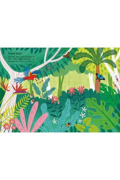 Usborne Children's book - Sparkly Summer Sticker Book