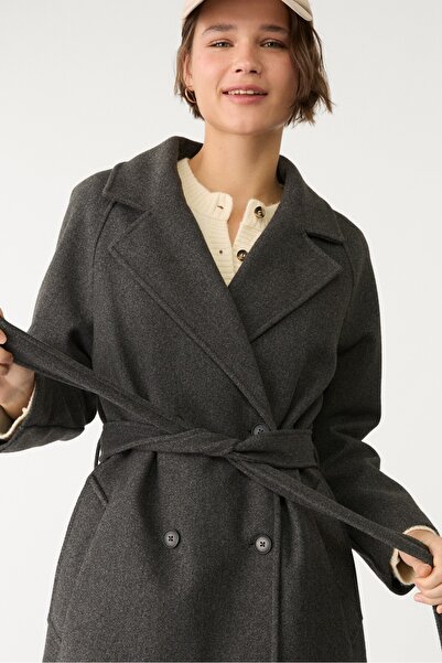 Stradivarius Soft-touch trench coat