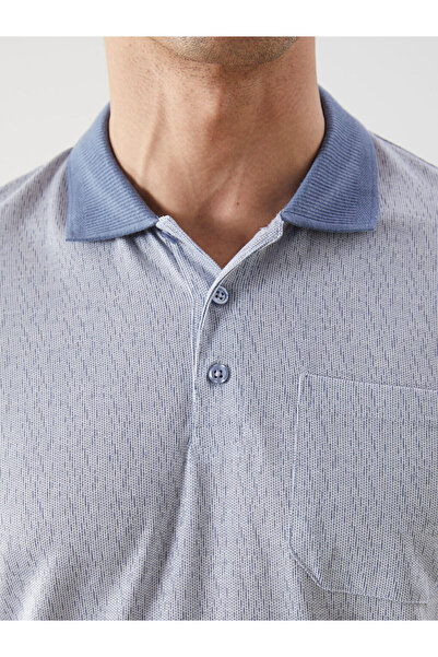 LC Waikiki Ανδρικό μπλουζάκι με λαιμόκοψη Mercerized Look