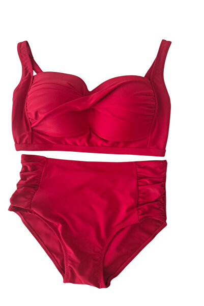 IŞILMAY KADIN KAPLI BİKİNİ TAKIMI