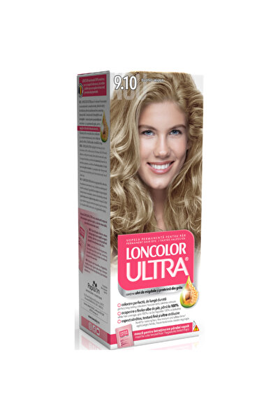Loncolor Vopsea de par permanenta Loncolor Ultra 9.10 Blond Irizat, 100 ml