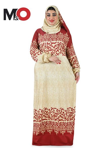 Genrics A wide and comfortable cotton prayer drape, available in one size, suitable for weights from 70 to 120 kg.